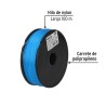 Carrete con 100 m de hilo para pesca azul calibre 0.90 mm