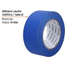 Cinta masking tape azul de 2" x 50 m para pintor. Truper