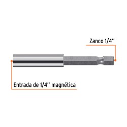 Estuche con 5 extensiones de 70 mm magnéticas. Expert