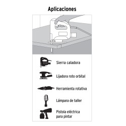 Extensión eléctrica de uso rudo 25 m 2x16 AWG. Volteck